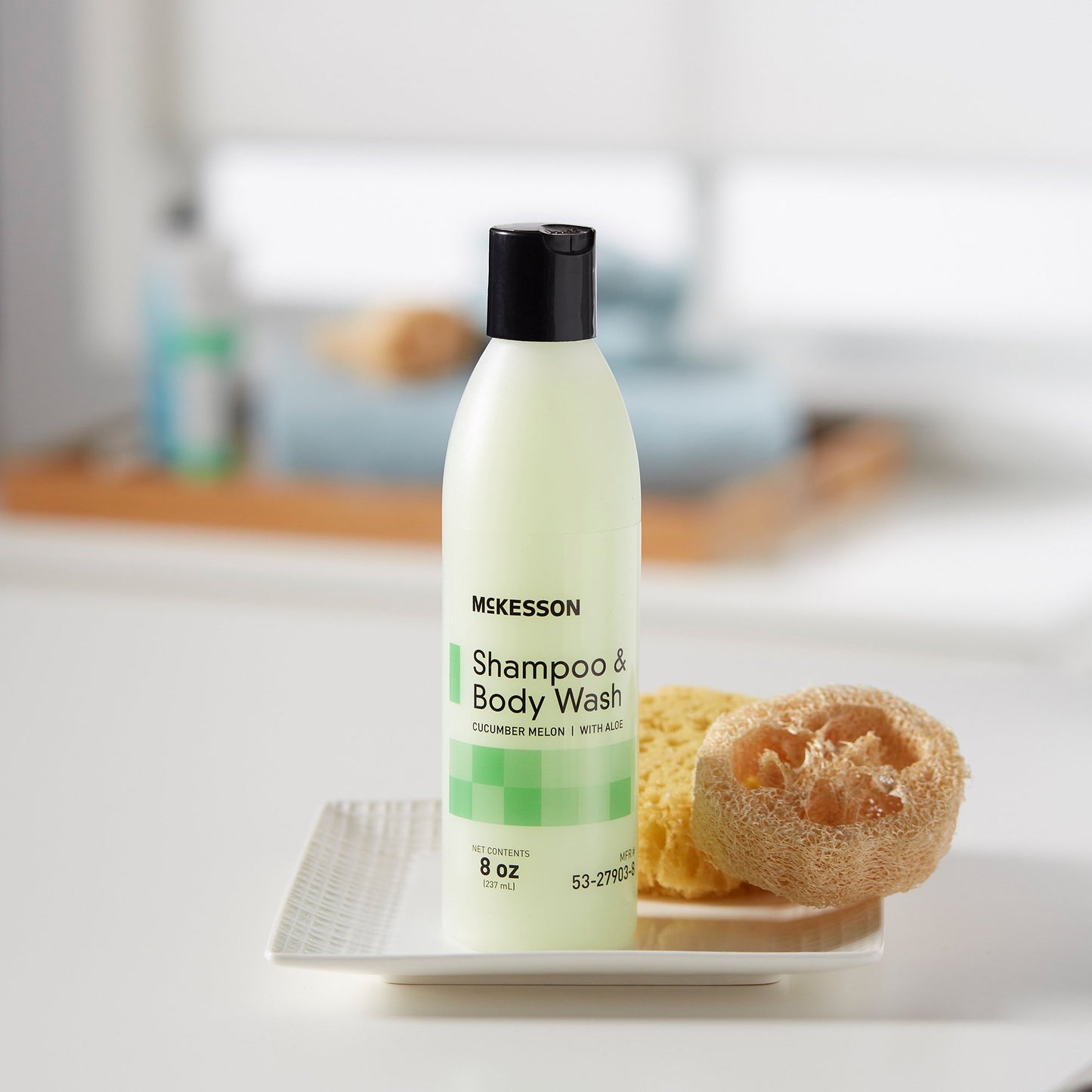 SHAMPOO, HAIR/BODY CUCUMBER MELON 8OZ (48/CS)