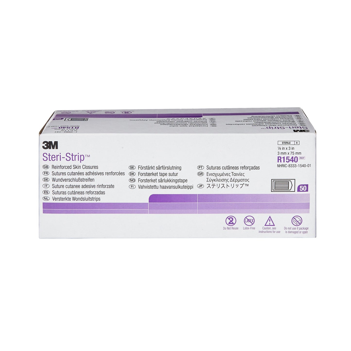 CLOSURE, STRI-STP 1/8"X3" (50PK/BX) 3M
