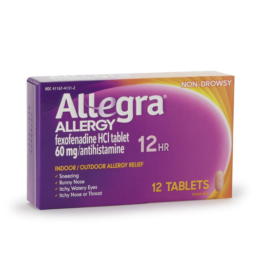 ALLEGRA 12HR, TAB 60MG ADLT (12/BX)
