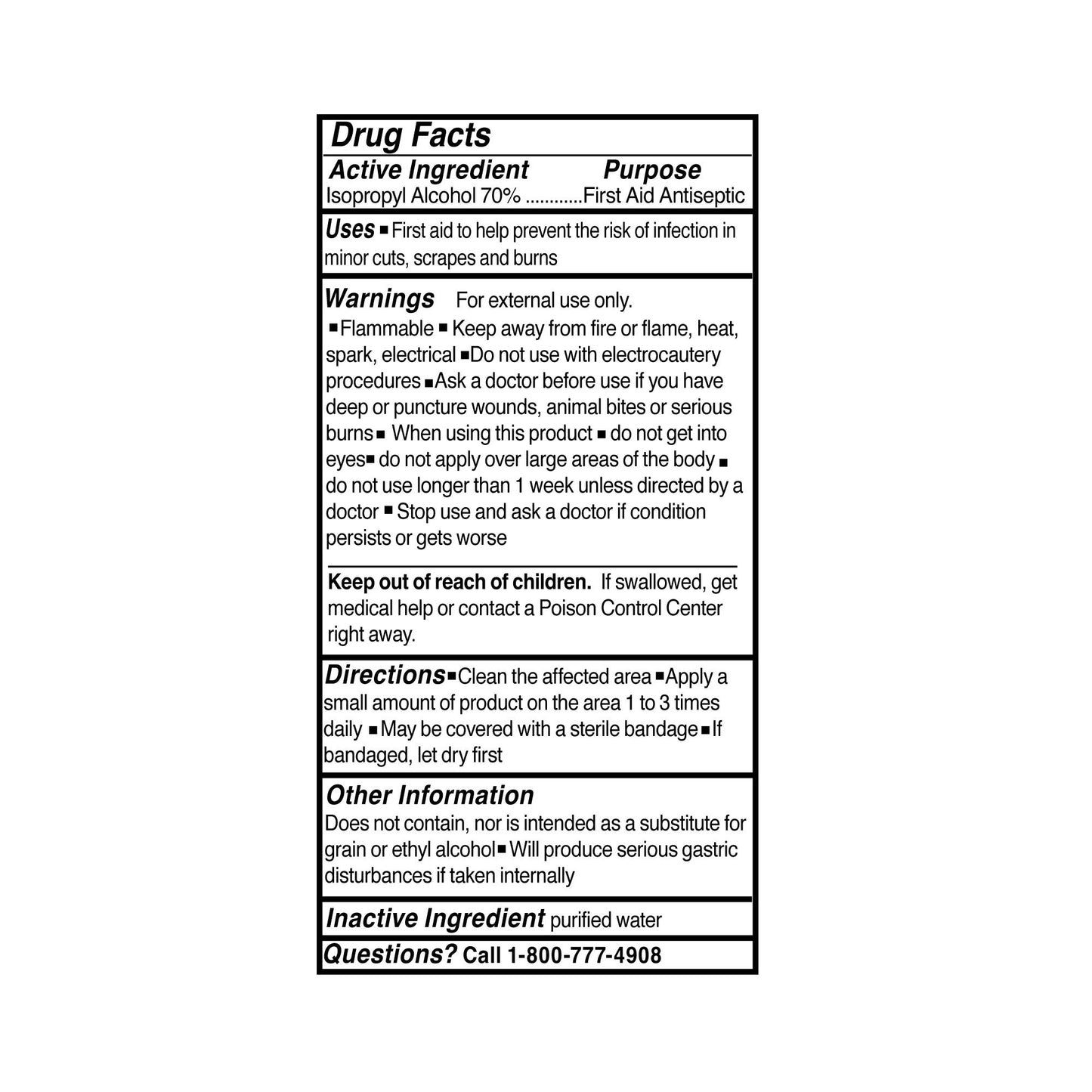 Antiseptic McKesson Brand Topical Liquid 16 oz. Bottle