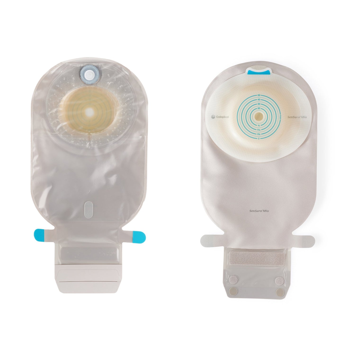 SenSura® Mio Convex Deep 1-Piece Transparent Ostomy Pouch, 10 – 43 mm Stomas