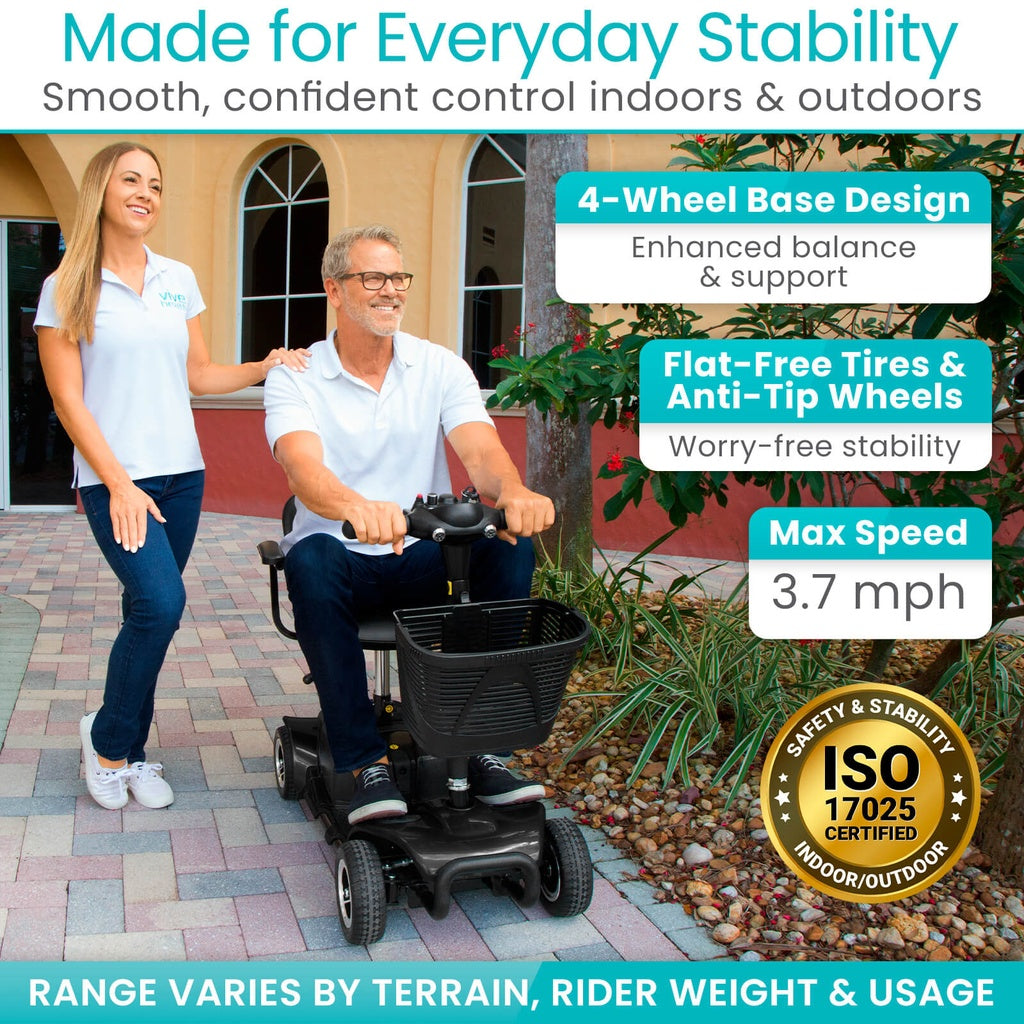 Vive Health 4 Wheel Mobility Scooter