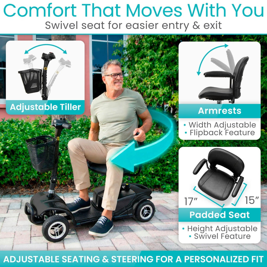 Vive Health 4 Wheel Mobility Scooter