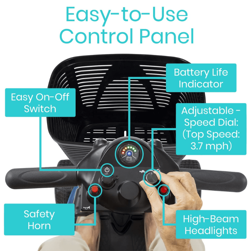 Vive 4 Wheel Mobility Scooter