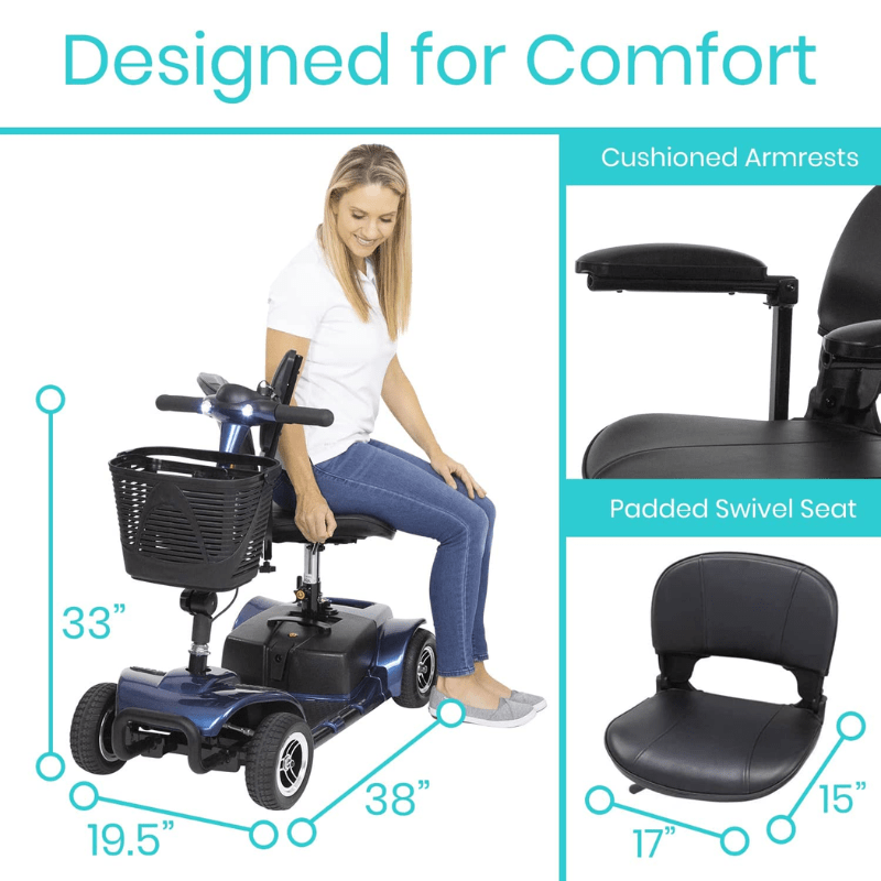 Vive 4 Wheel Mobility Scooter