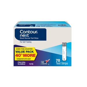 Contour Next Blood Glucose Test Strip (70 count)