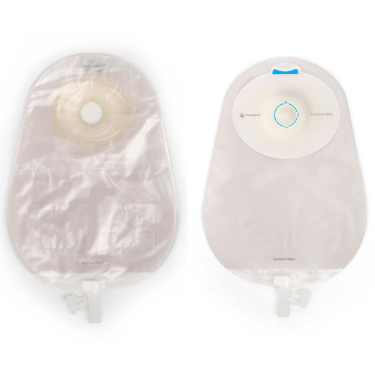 SenSura® Mio Convex Light 1-Piece Transparent Urostomy Pouch, 28mm Stoma