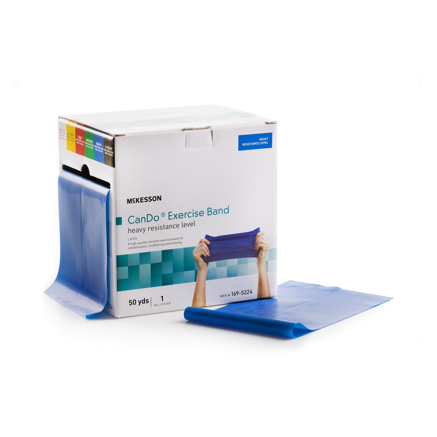 BAND, EXERCISE LTX DISP BLU 50YDS