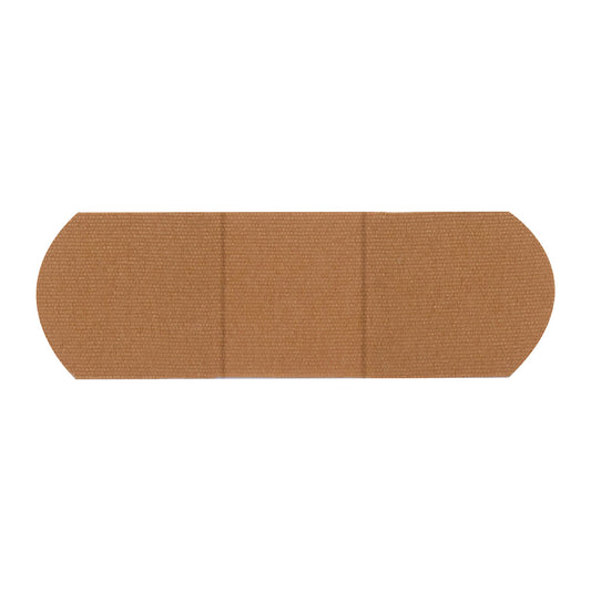 American® White Cross Tan Adhesive Strip, 1 x 3 Inch