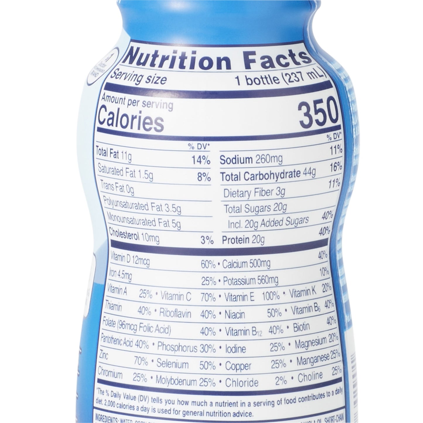 Ensure® Enlive® Vanilla Advanced Nutrition Shake, 8-ounce Bottle
