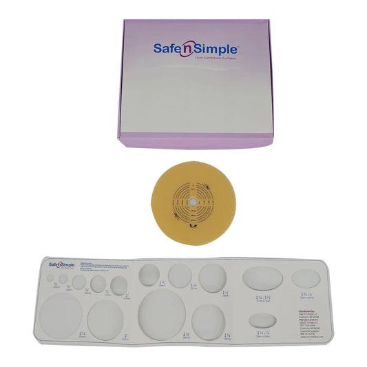 BARRIER, OSTOMY 2PC EXT RND HYDROCOLLOID 2 3/4" (5/BX 8BX/CS
