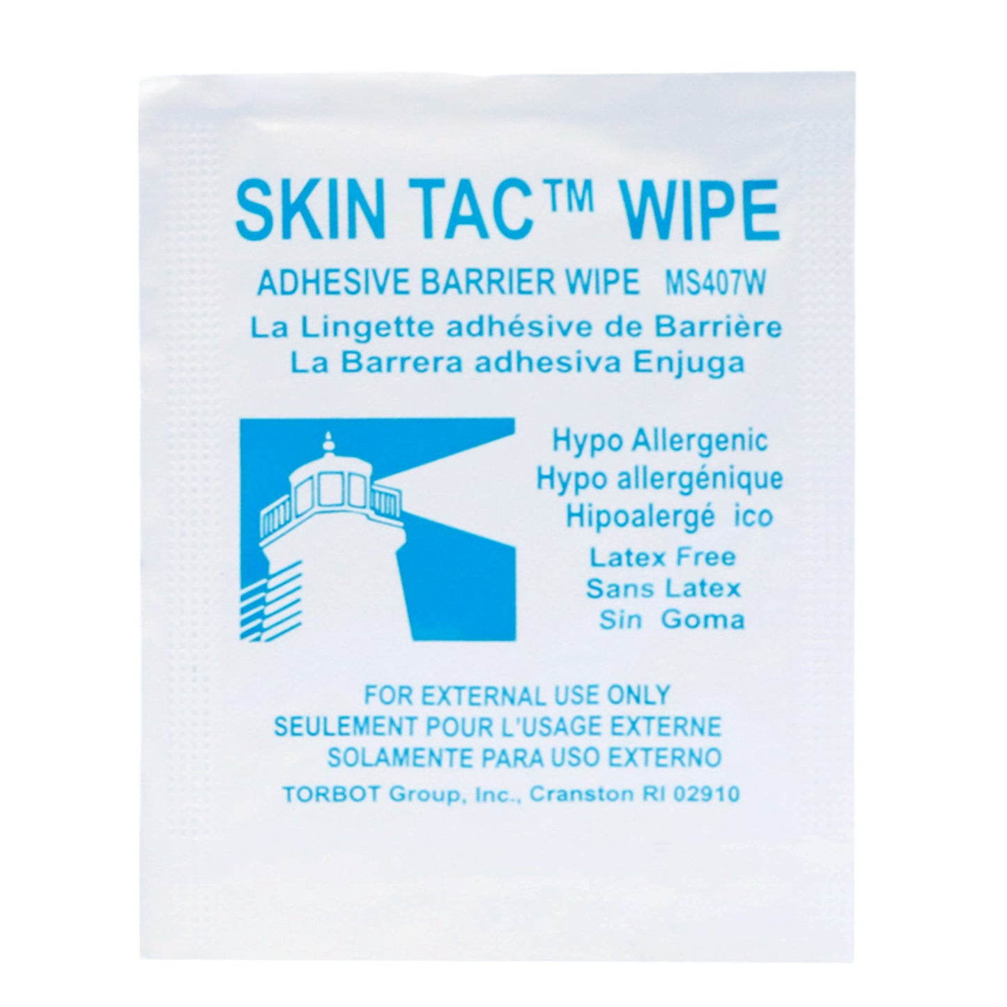 WIPE, SKIN TAC (50/BX)