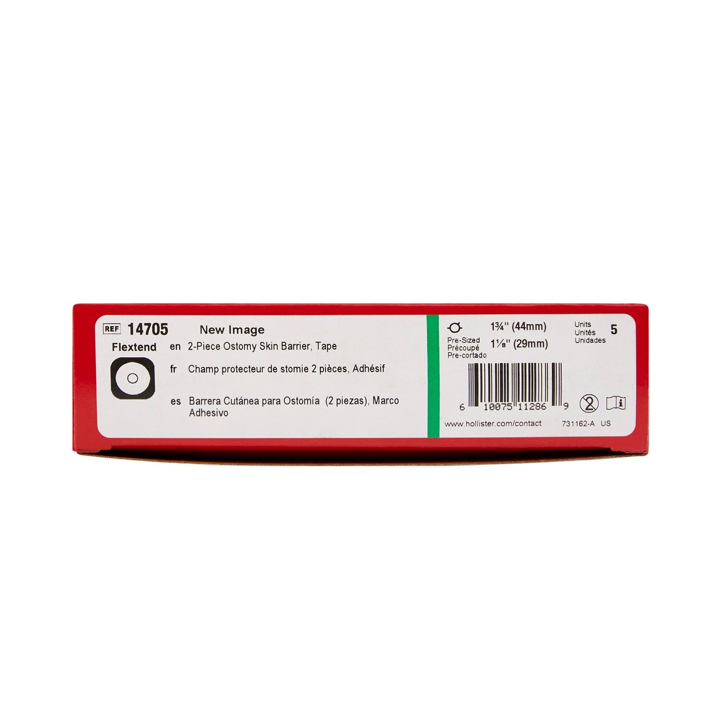 New Image™ Flextend™ Colostomy Barrier With 1 1/8 Inch Stoma Opening