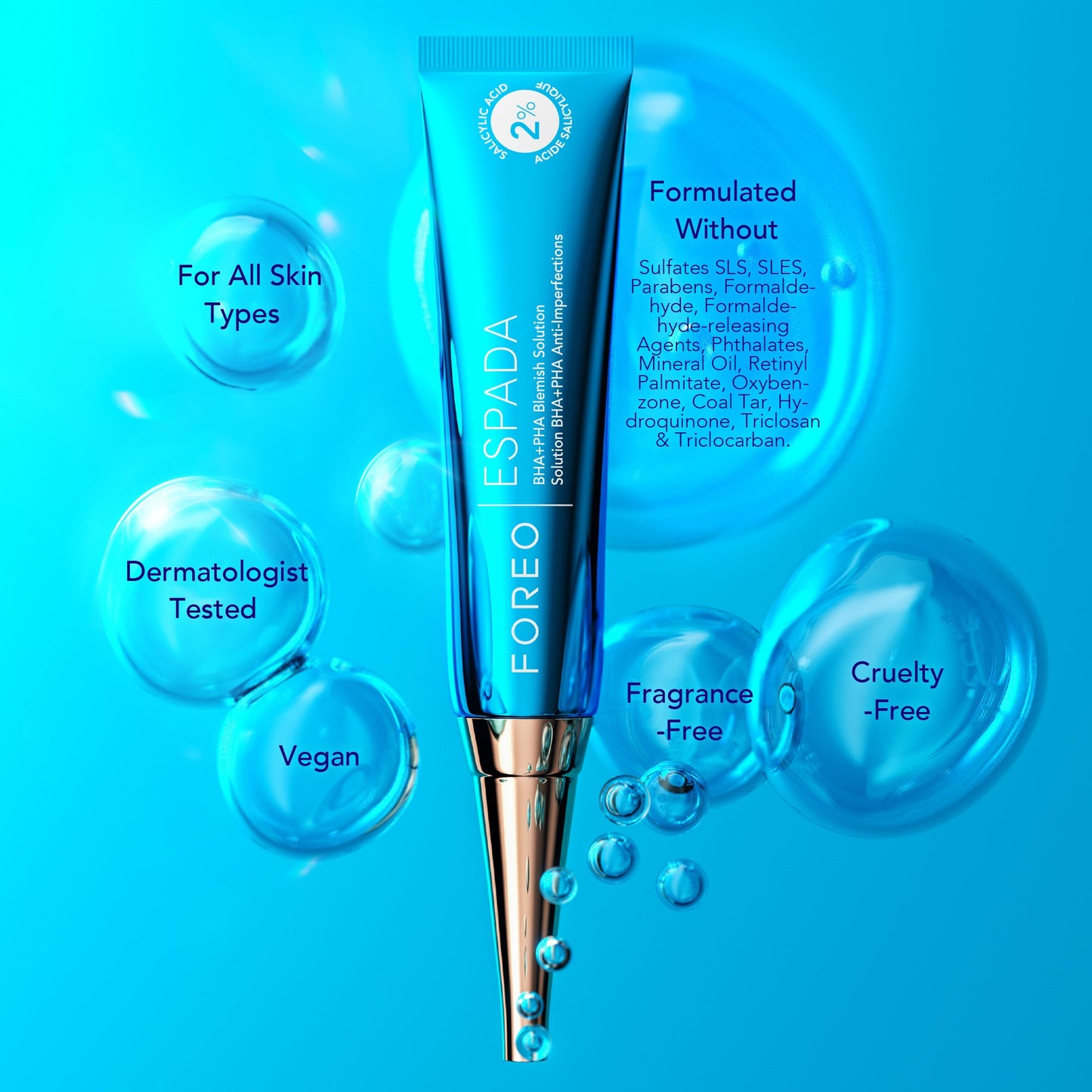 SOLUTION, BLEMISH ESPADA BHA+PHA GL