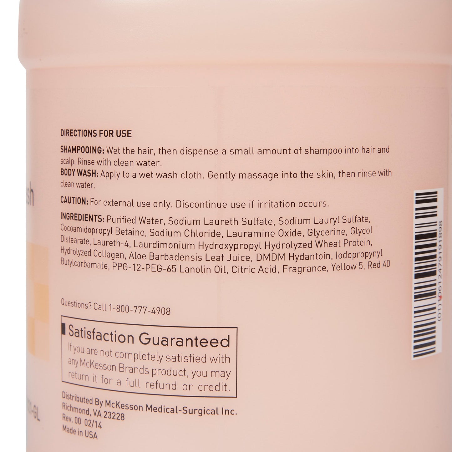 SHAMPOO, HAIR/BODY APRICOT GL (4/CS)