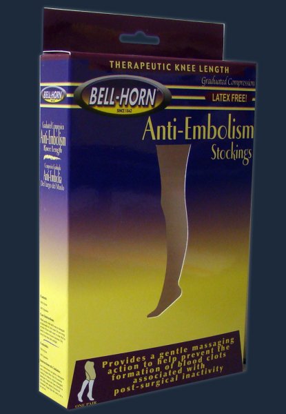 Bell-Horn® Knee High Anti-embolism Stockings, Extra Large / Long