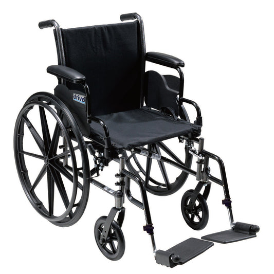 drive™ Cruiser III Lightweight Wheelchair, 18-inch Seat Width