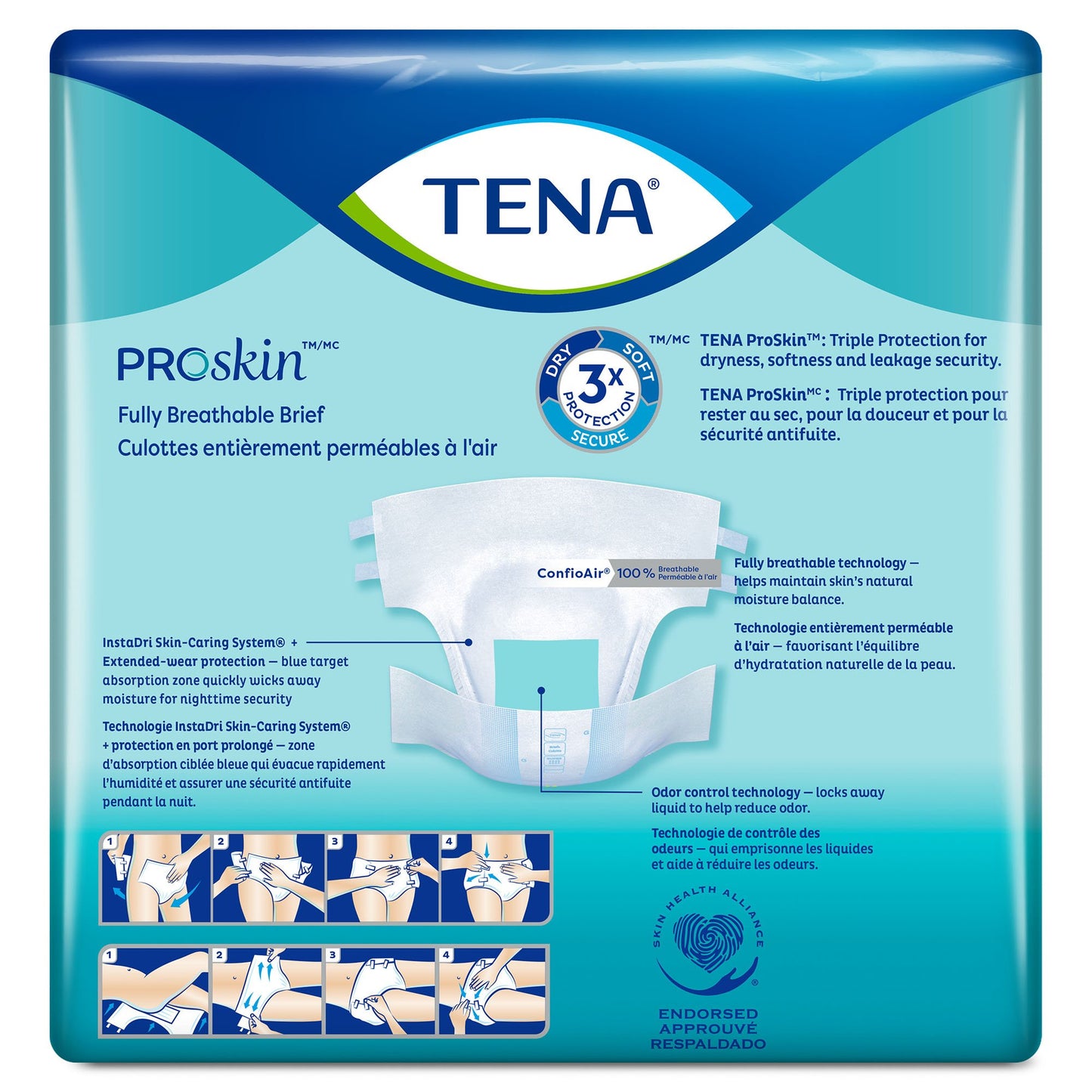 Tena® ProSkin™ Ultra Incontinence Brief, Large
