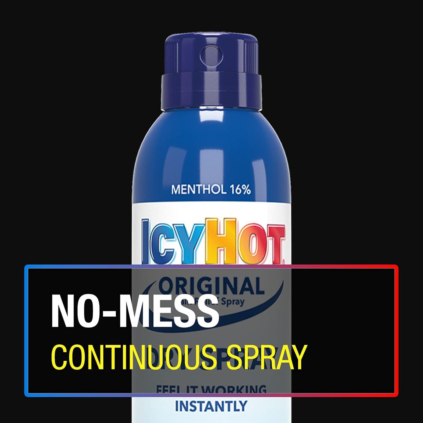 ICY HOT, SPRY DRY MEDICATED 4OZ