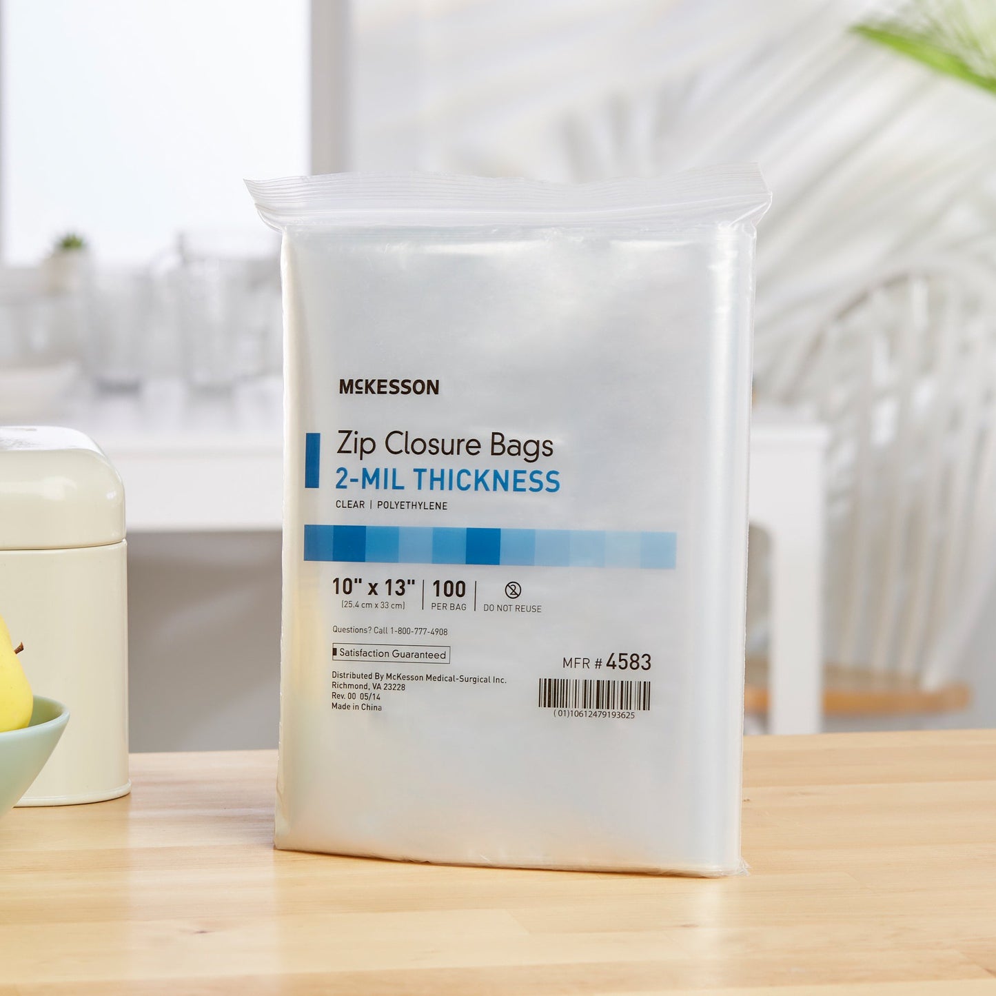 BAG, ZIP LOCK 10X13 (100/BX 10BX/CS)