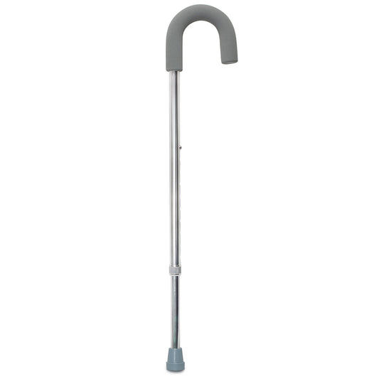 CANE, W/FOAM GRIP RND HNDL ALUM (6EA/CS)