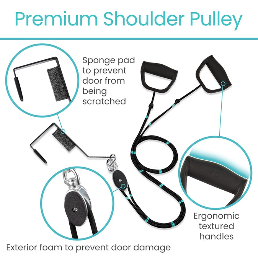 Shoulder Pulley With Ergonomic Grip