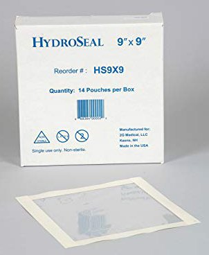 BARRIER, IV PICC HYDROSEAL 9"X9" (7/PK 14PK/BX 10BX/CS)