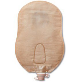 Premier™ 84993 One-Piece Beige Urostomy Pouch, Pre-cut to Fit 22 mm Stomas