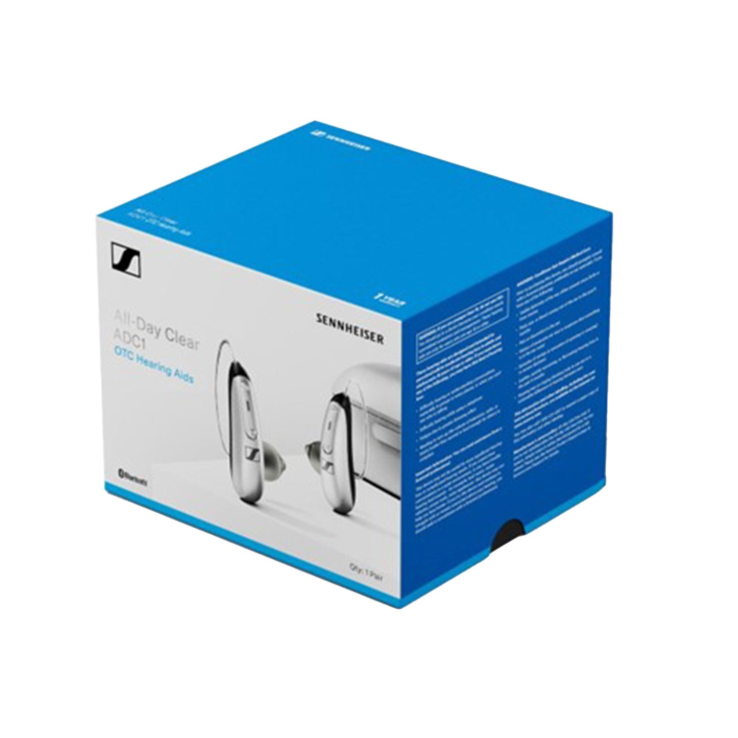 AID, HEARING SENNHEISER OTC ALL-DAY CLR (1PR/BX 6BX/CS)