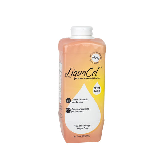 LiquaCel® Peach Mango Concentrated Liquid Protein, 32-ounce bottle