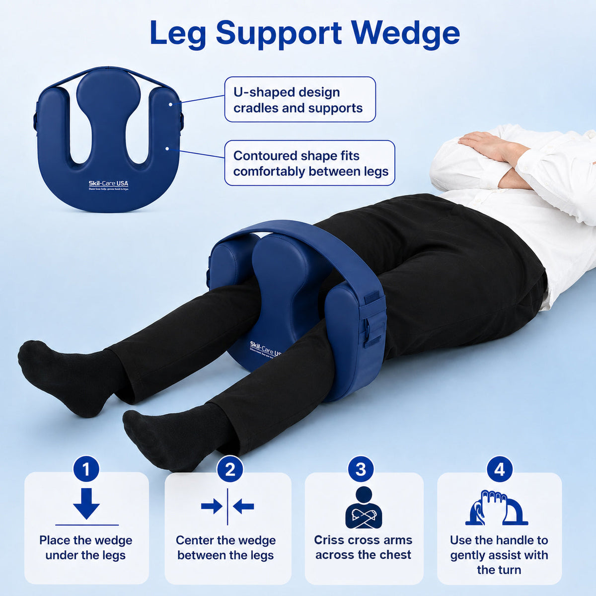 Skil-Care U-Turn Bolster