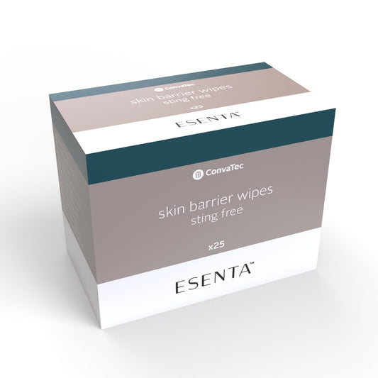 BARRIER, SKIN ESENTA F/OSTOMY PROD WIPE (25/PK 20PK/CS)