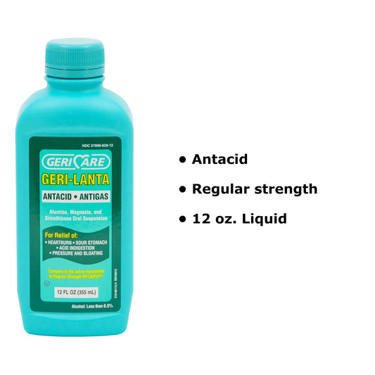 ANTACID, LIQ GERI-LANTA REGULAR STRNTH ANTIGAS 12OZ (12/CS)