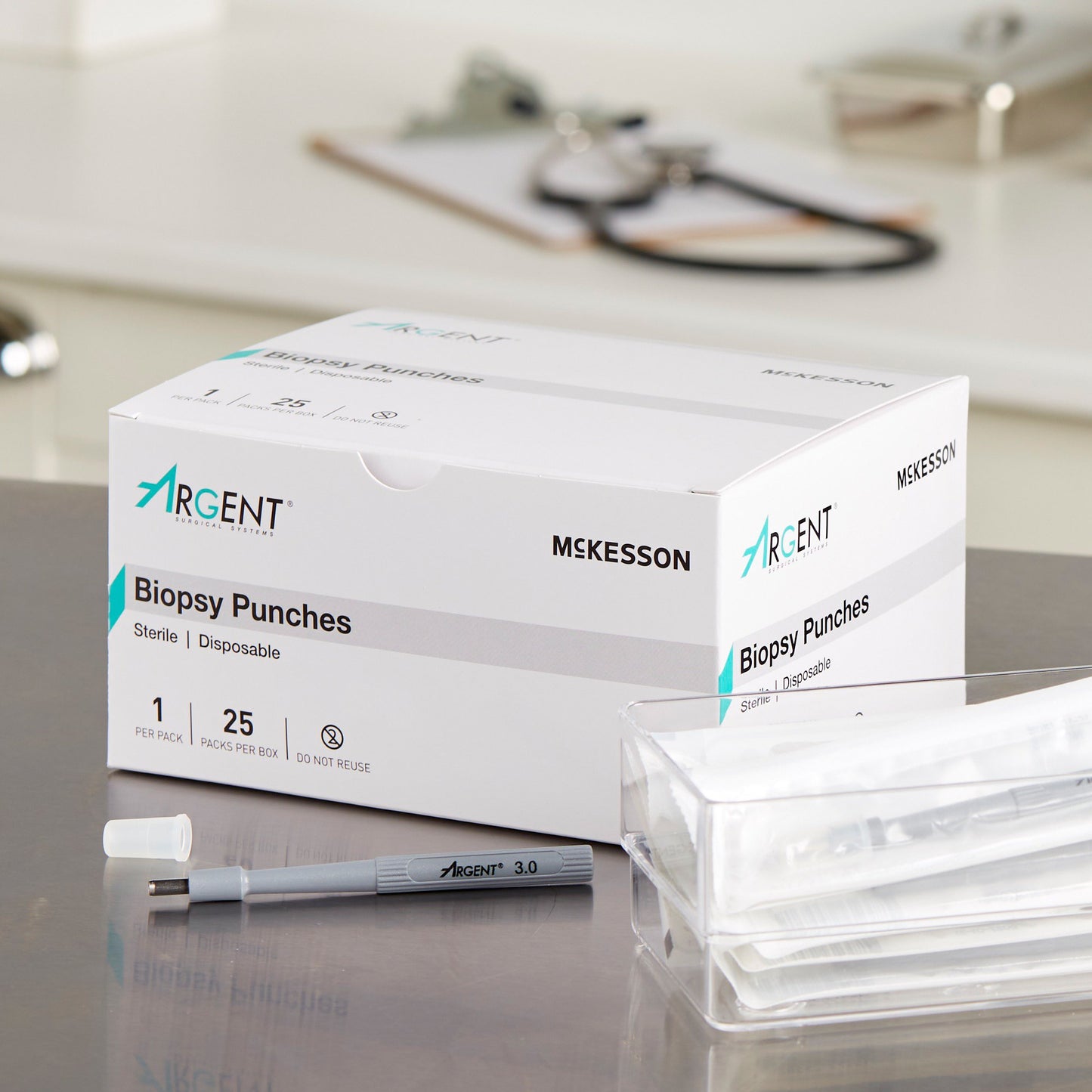 PUNCH, BIOPSY DISP STR 3MM (25BX 4BX/CS)