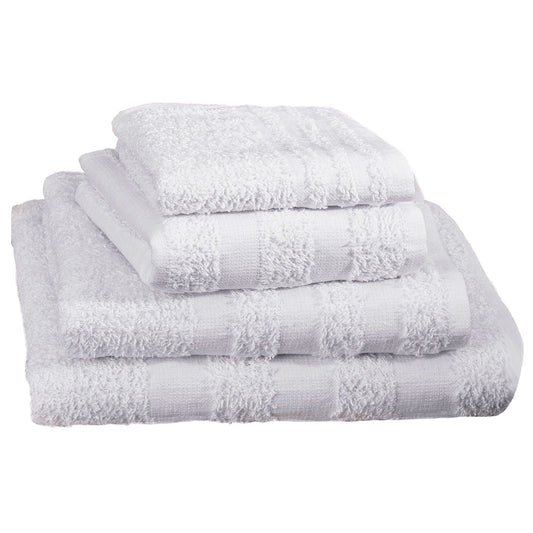 WASHCLOTH, TERRY WHT 12X12 MEIT TRIO (12/DZ)