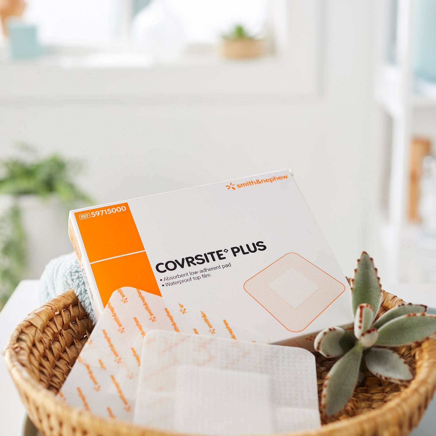 DRESSING, COVERSITE PLUS 4X4" (10/BX)