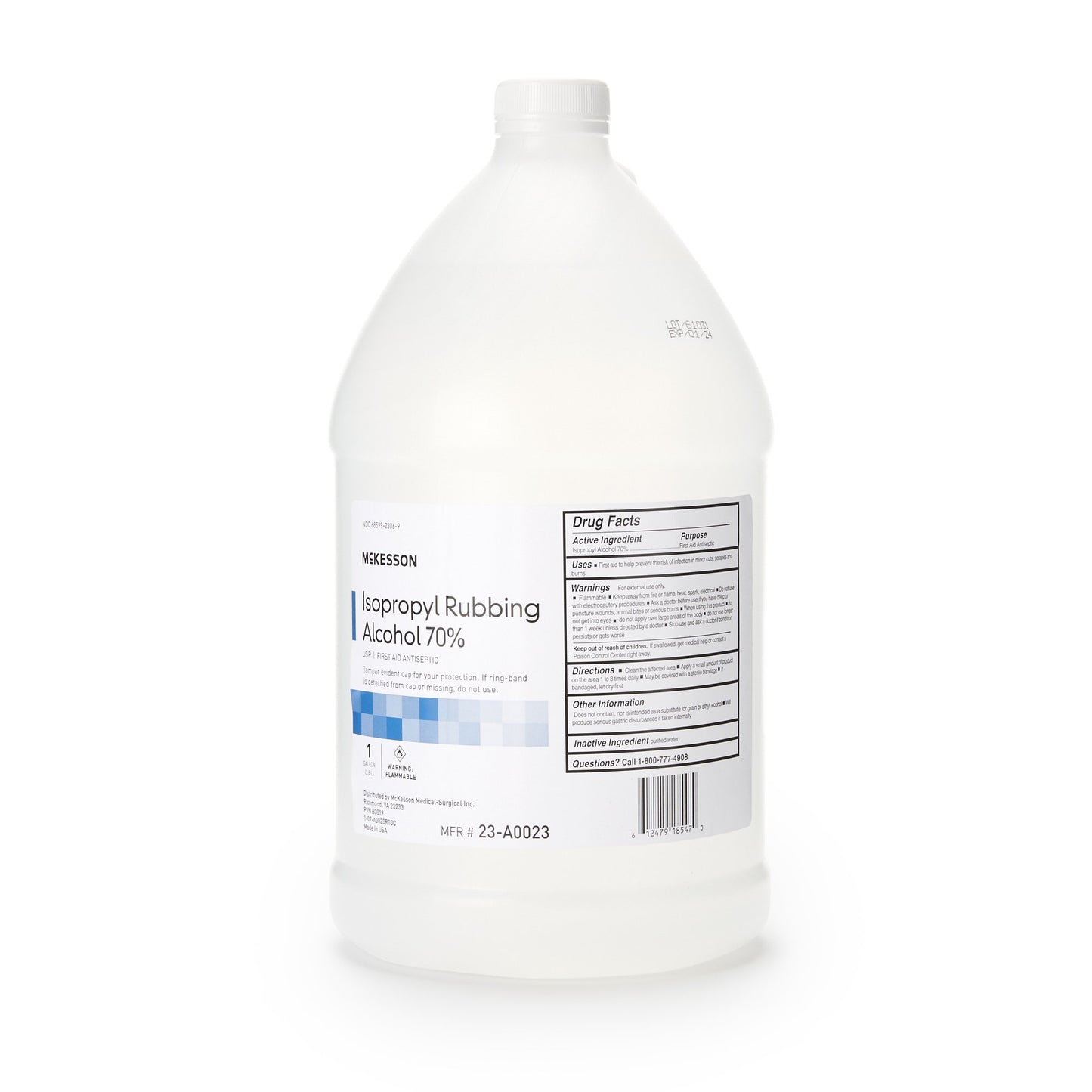 ALCOHOL, ISOPROPYL 70% GALLON (4/CS)