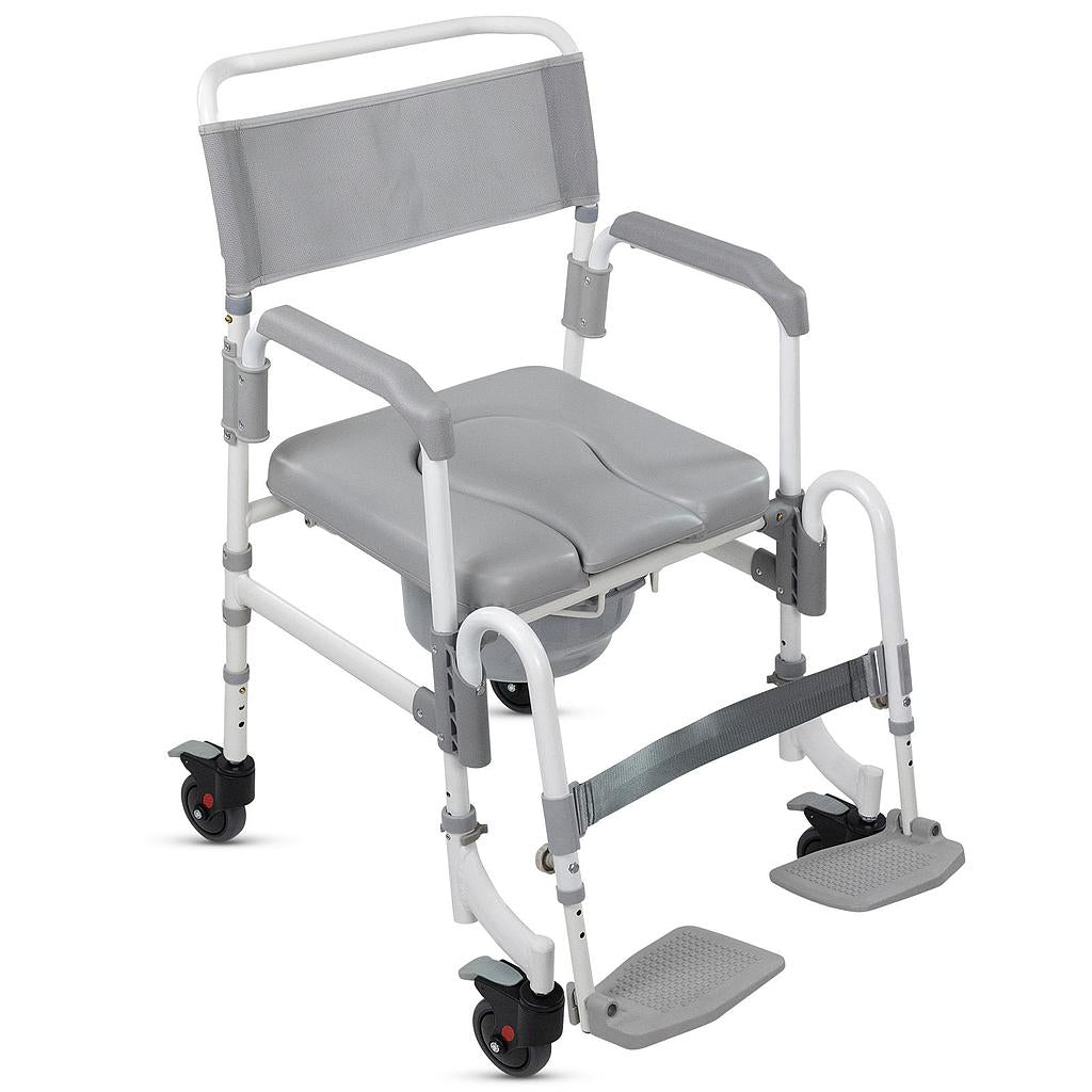 Vive Health Shower Commode Transport Chair