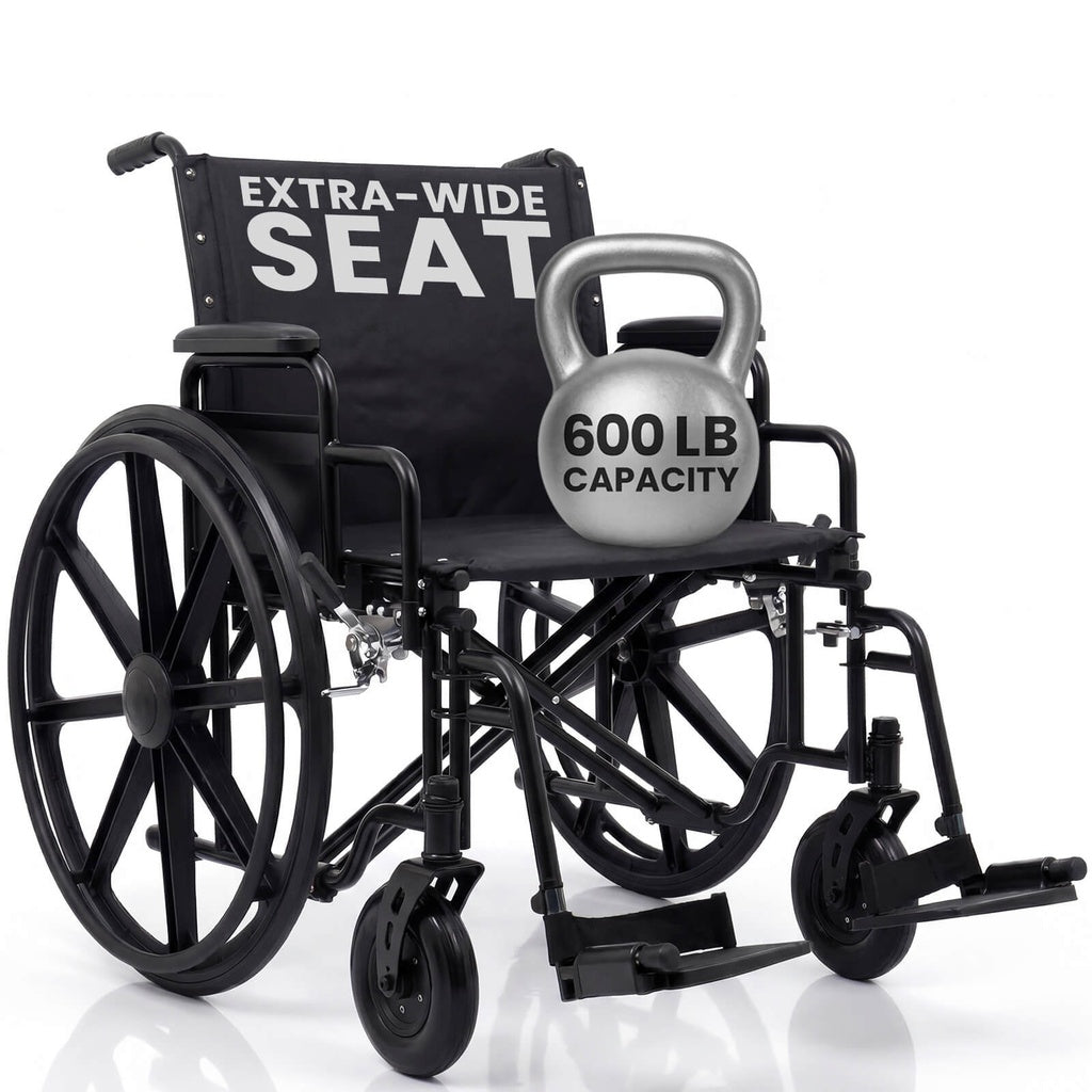Vive Health Bariatric Wheelchair 600 lbs