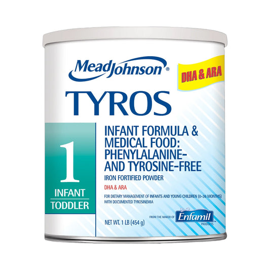 Tyros™ 1 Infant Formula & Medical Food: Phenylalanine- and Tyrosine-Free