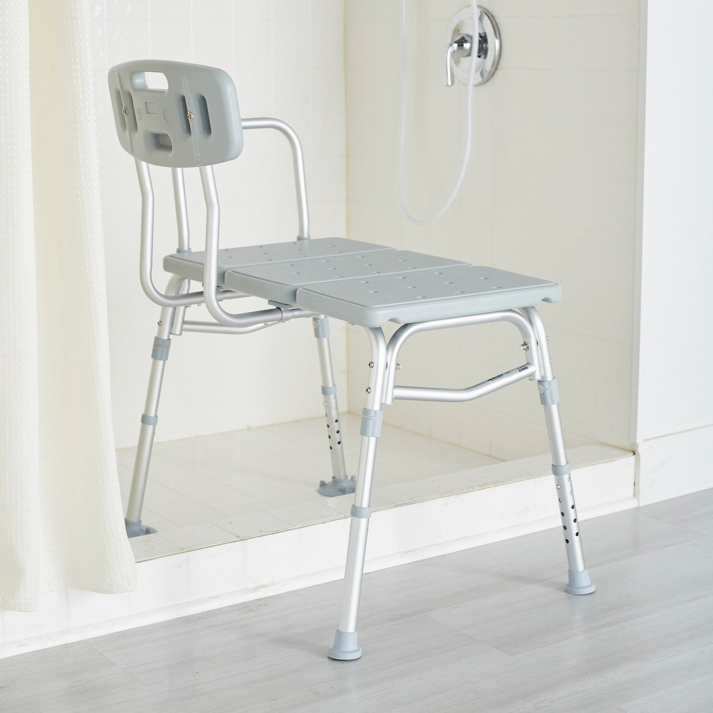 BENCH, TRANSFER W/BACK ALUM FRAME 400LBS (2/CS)