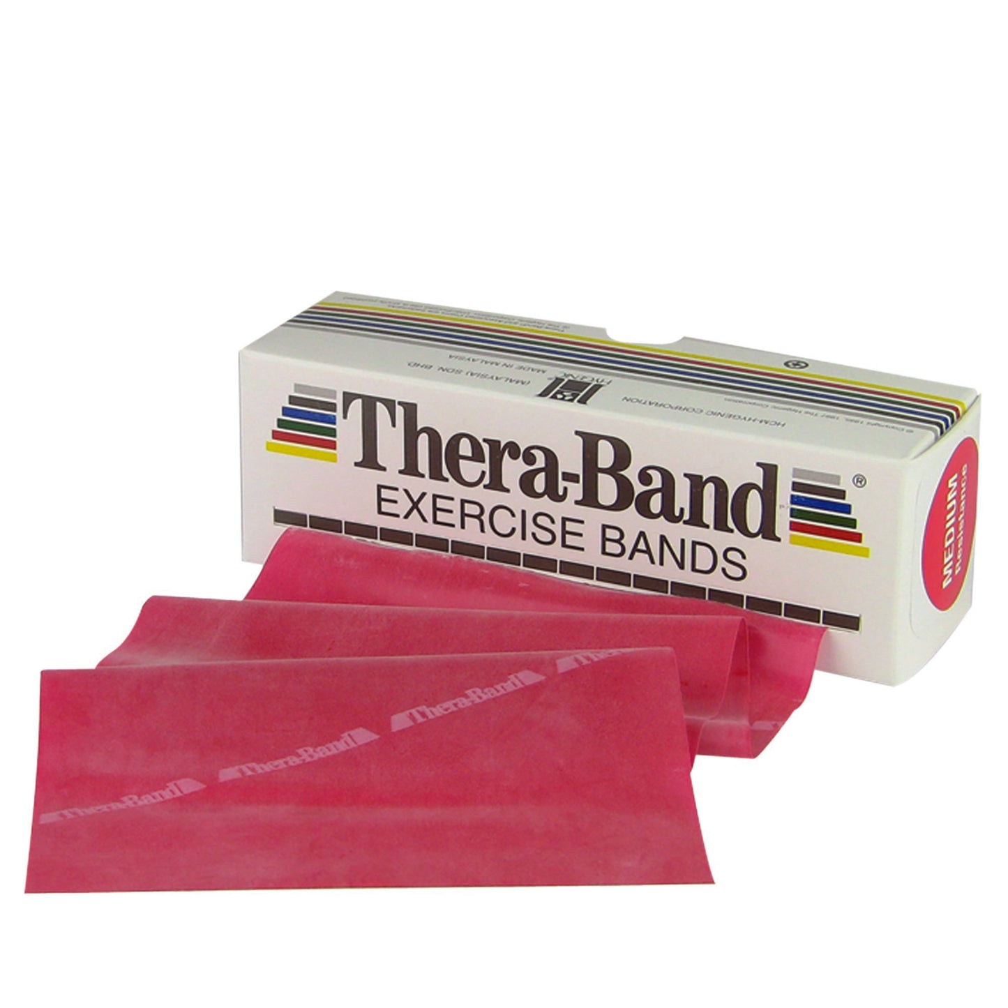 THERBAND, LIGHT RESIST LATEX RED 5"X6YDS
