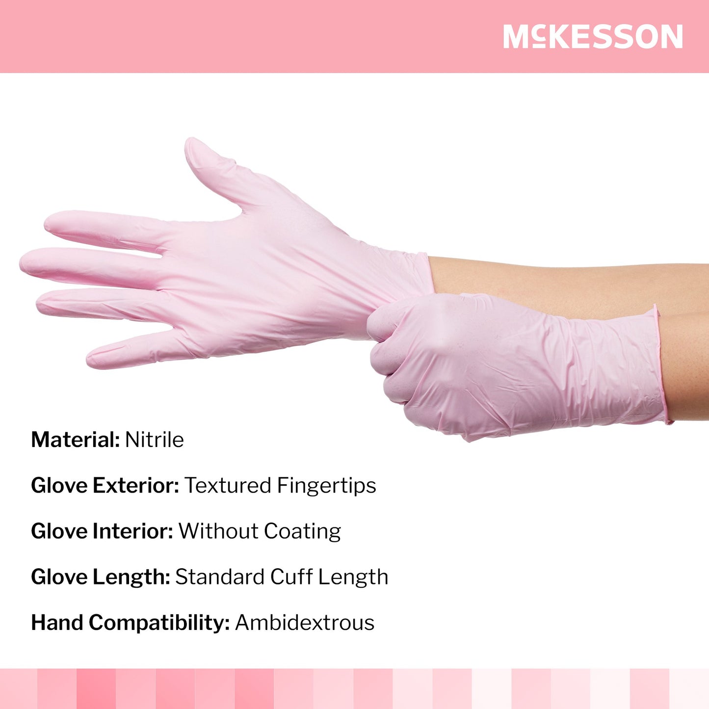 GLOVE, EXAM NTRL XL N/S PNK 3.0 (230/BX 10BX/CS)