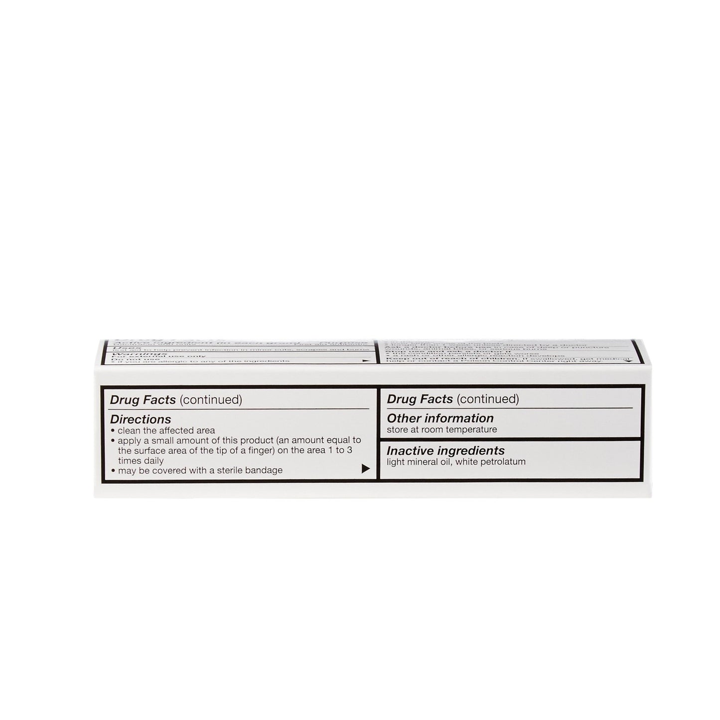First Aid Antibiotic Bacitracin G & W Ointment 1 oz. Tube