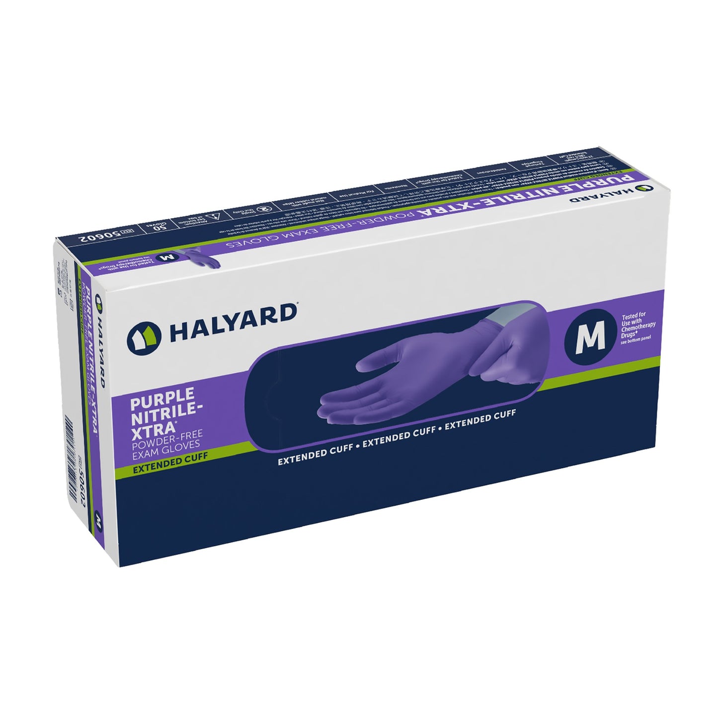 GLOVE, EXAM NTRL MED N/S EXTCFCHEMO (50/BX 10BX/CS)