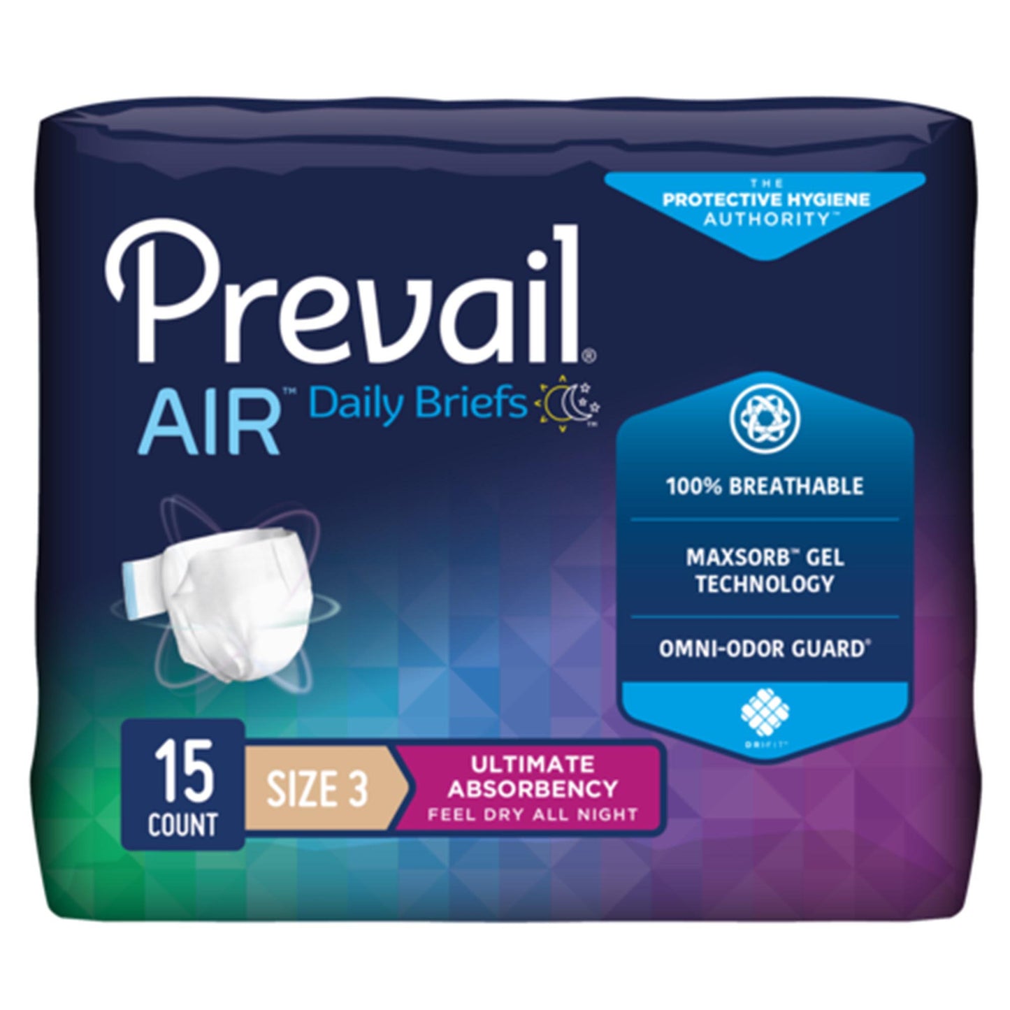 BRIEF, PREVAIL AIR 3/XL 48-73"(15/BG 4BG/CS)