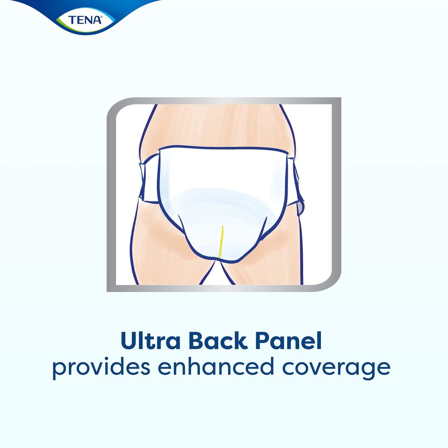 Tena® Dry Comfort™ Briefs with Curvdefence™ Extra Large, 52 – 62 Inch Five Drops