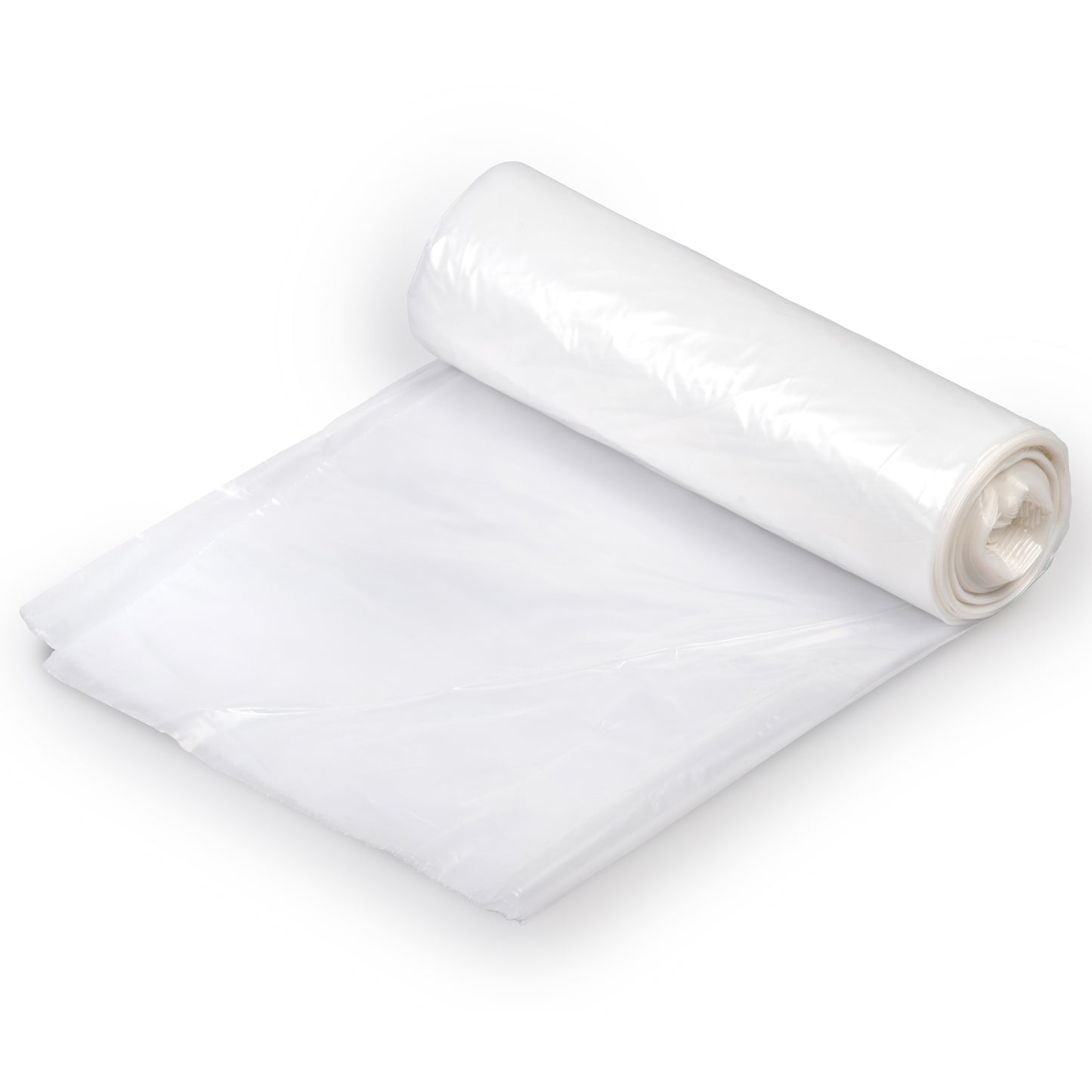Colonial Bag Medium Duty Trash Bag, White, 15 gal.