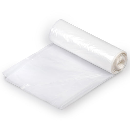 Colonial Bag Medium Duty Trash Bag, White, 15 gal.