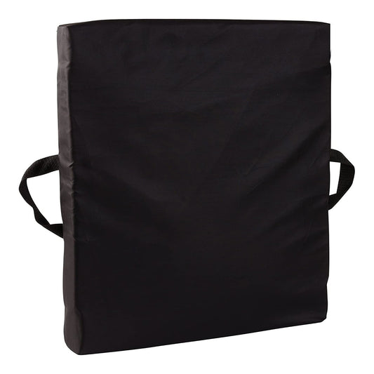 Mabis® Wheelchair Seat Cushion, Black, 16 D x 20 W x 2 H in.